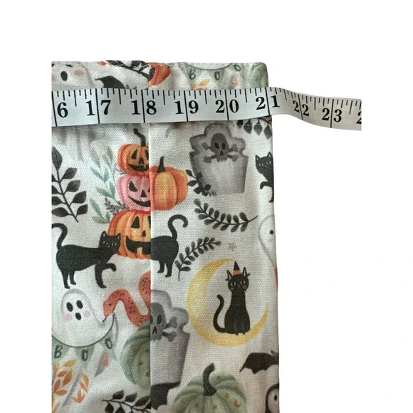 New Hallow Home Halloween Tote Bag Trick or Treat XL Pumpkin Ghost Shopping Bag - Picture 6 of 7